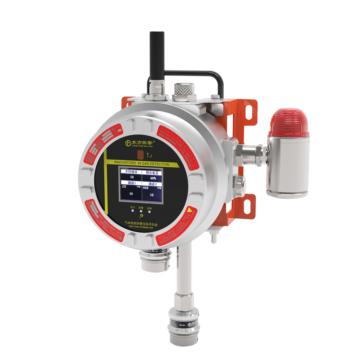 無布線條件氣體監測解決方案